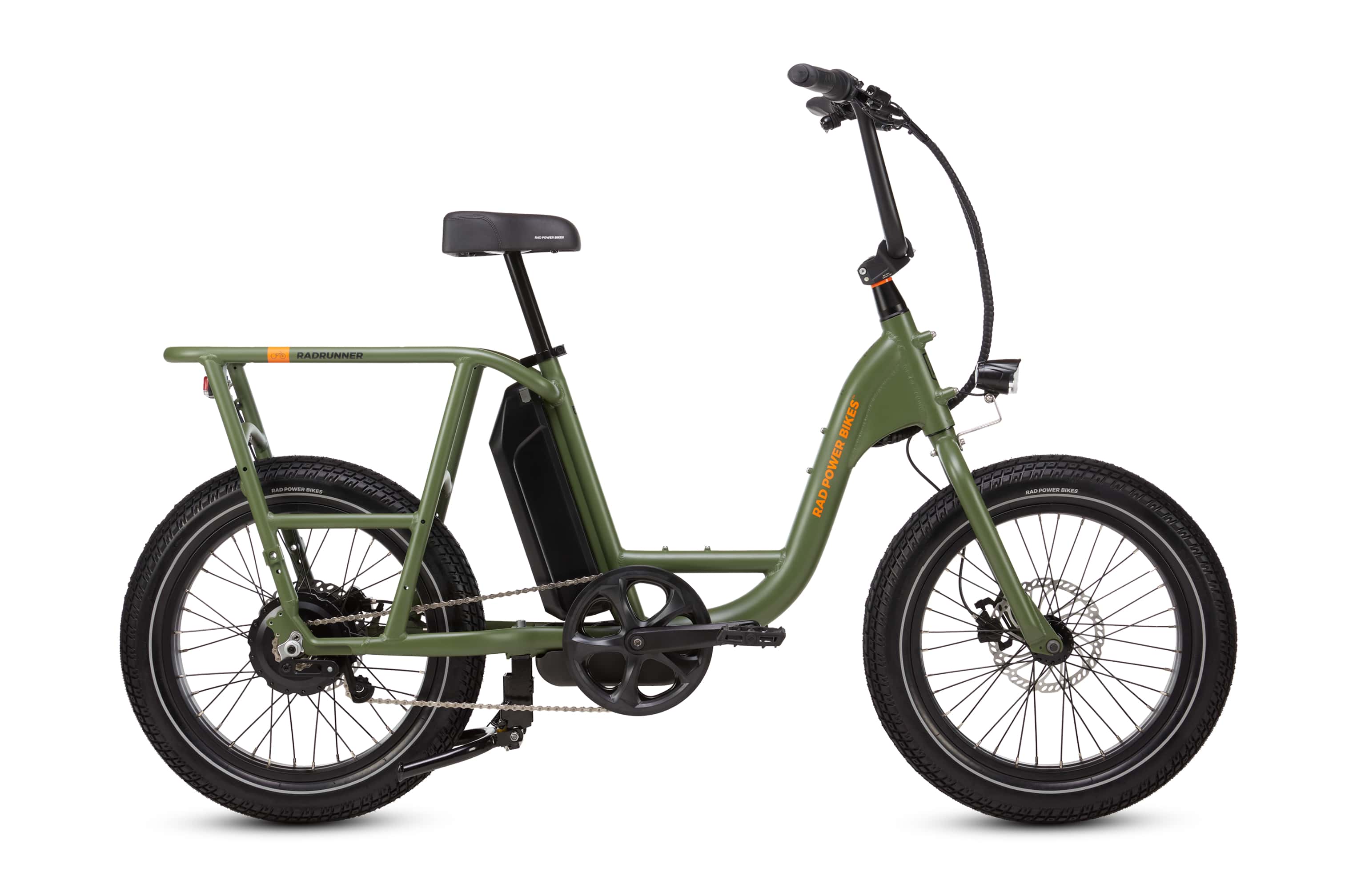 RadRunnerTM Electric Cargo Utility Bike - Forest Green