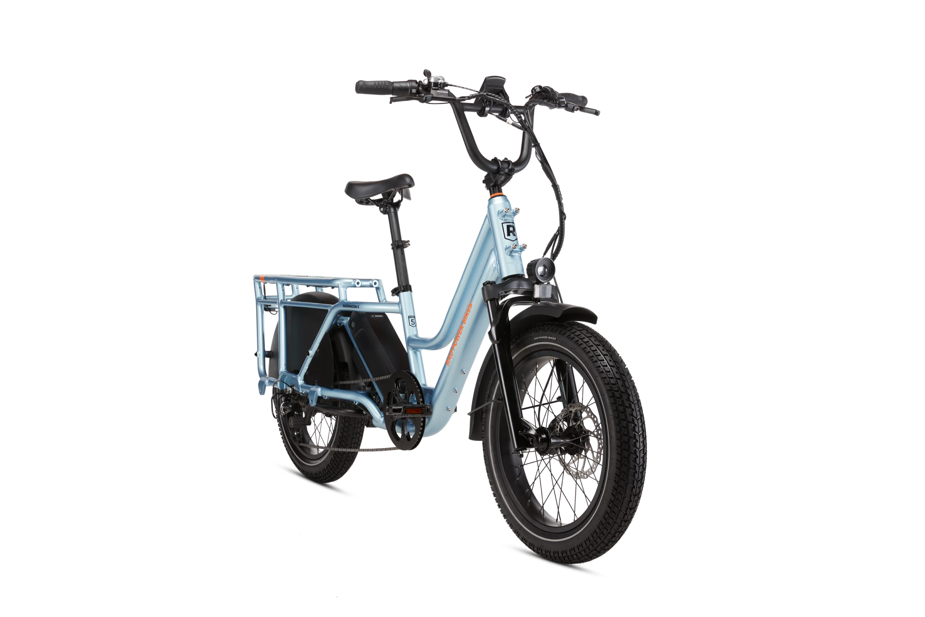 RadWagonTM 5 Electric Cargo Bike - Metallic Blue - Image 2